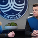 Commander Kelly Grayson (Adrianne Palicki) and Captain Ed Mercer (Seth MacFarlane)